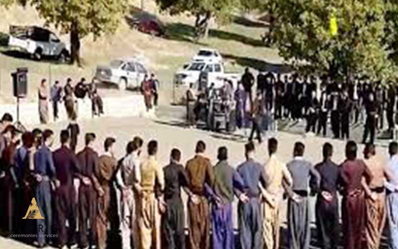 مراسم-دزورائی-در-کردستان--گروه-تشریفاتی-آسوریگ